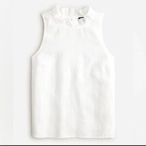 J.Crew fleur top White Sleeveless line NWT
